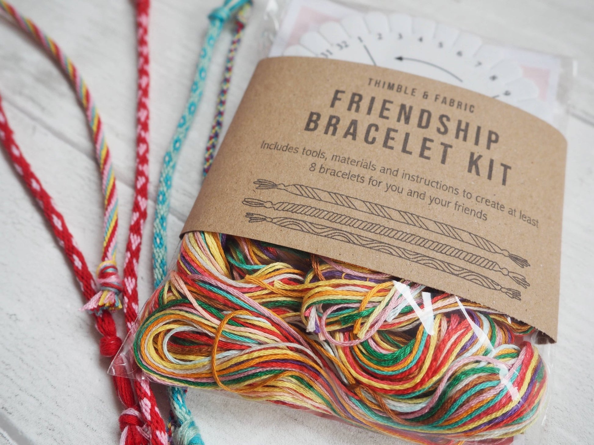 Make your own friendship bracelet kit - homesewn