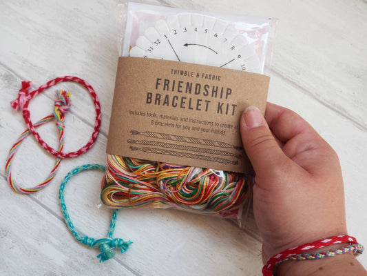 Make your own friendship bracelet kit - homesewn
