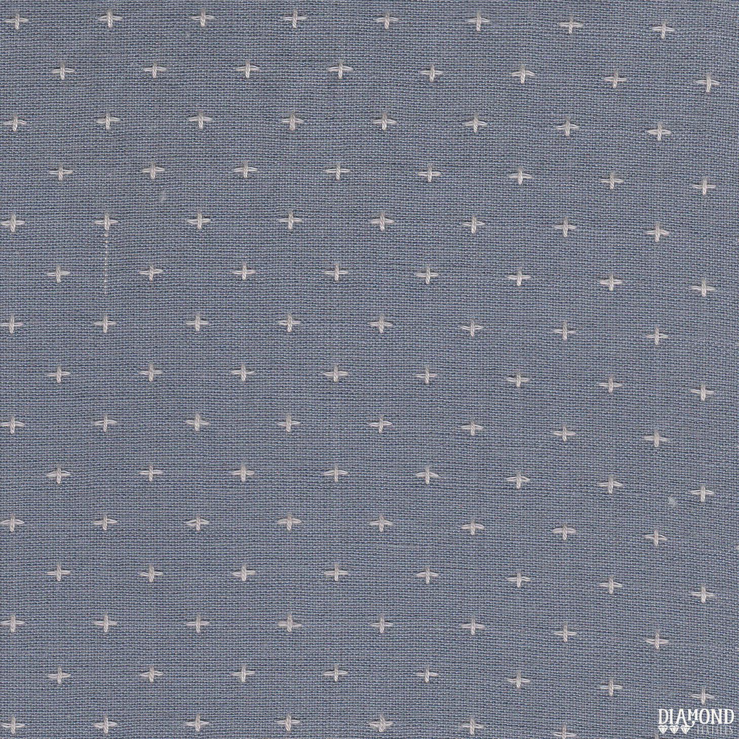 Manchester - Cross - Blue Periwinkle - homesewn
