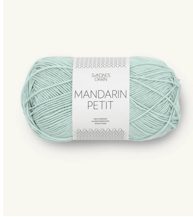Mandarin Petit - 100% Cotton Fingering Weight Yarn - 50g - homesewn
