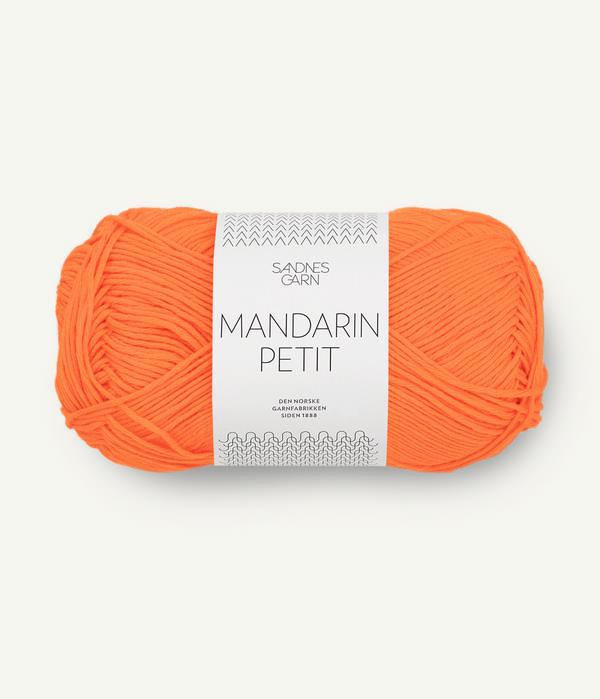 Mandarin Petit - 100% Cotton Fingering Weight Yarn - 50g - homesewn