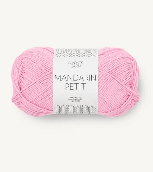 Mandarin Petit - 100% Cotton Fingering Weight Yarn - 50g - homesewn