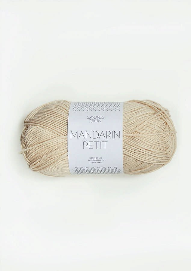 Mandarin Petit - 100% Cotton Fingering Weight Yarn - 50g - homesewn