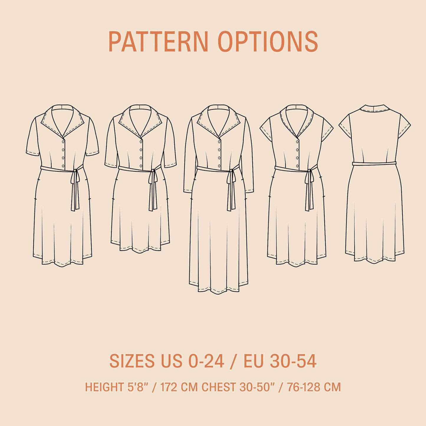 Marianne Dress Sewing Pattern PDF DOWNLOAD - homesewn