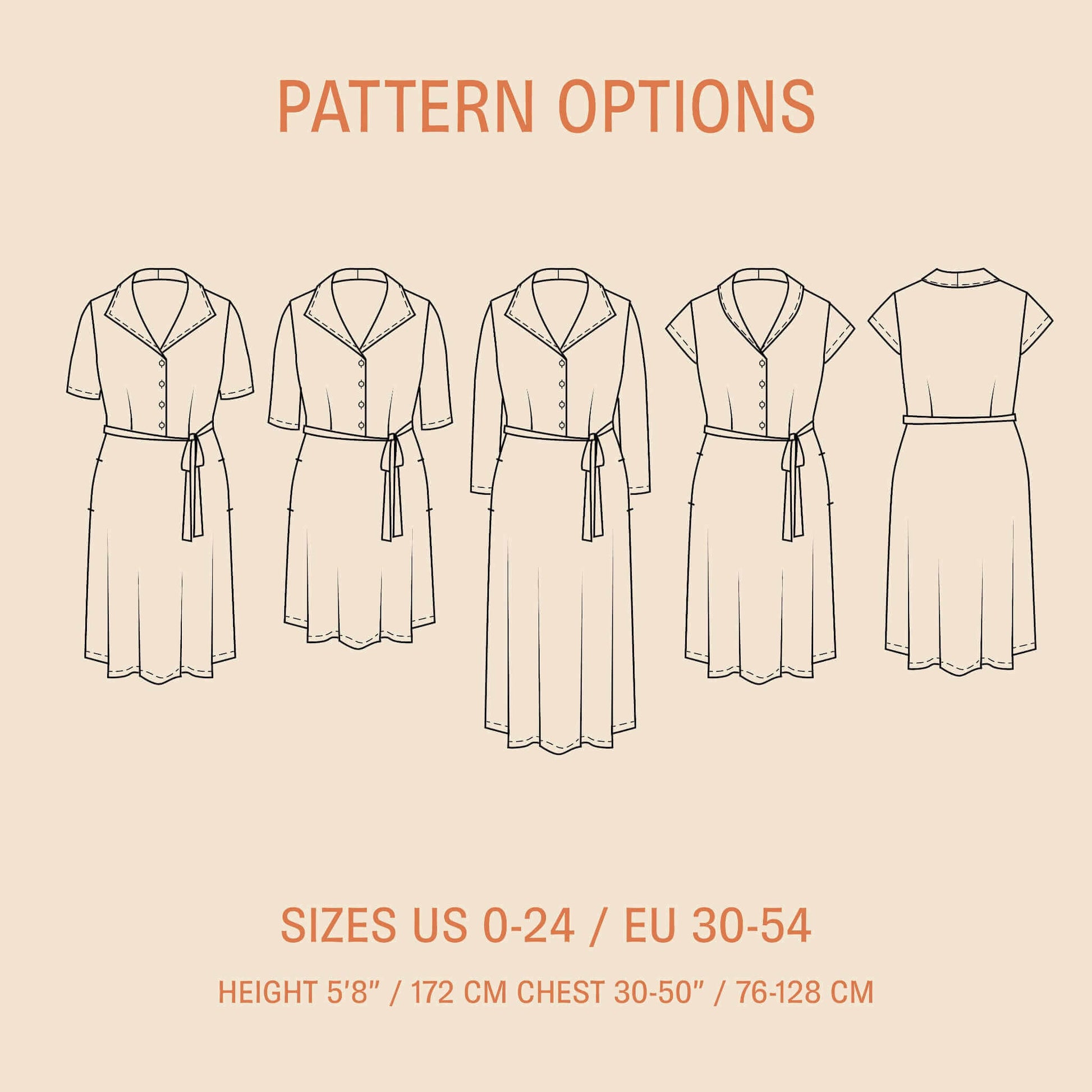 Marianne Dress Sewing Pattern PDF DOWNLOAD - homesewn