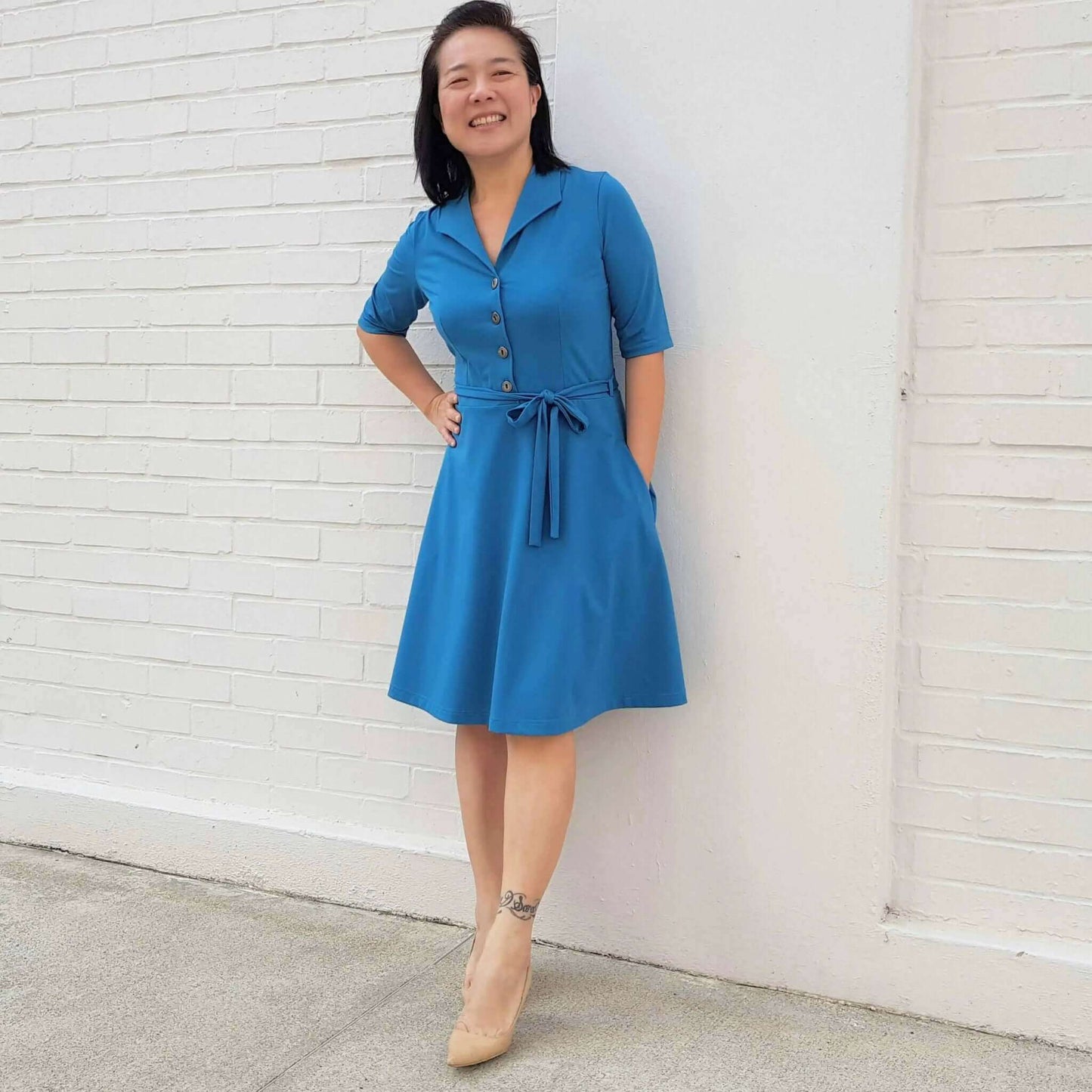 Marianne Dress Sewing Pattern PDF DOWNLOAD - homesewn