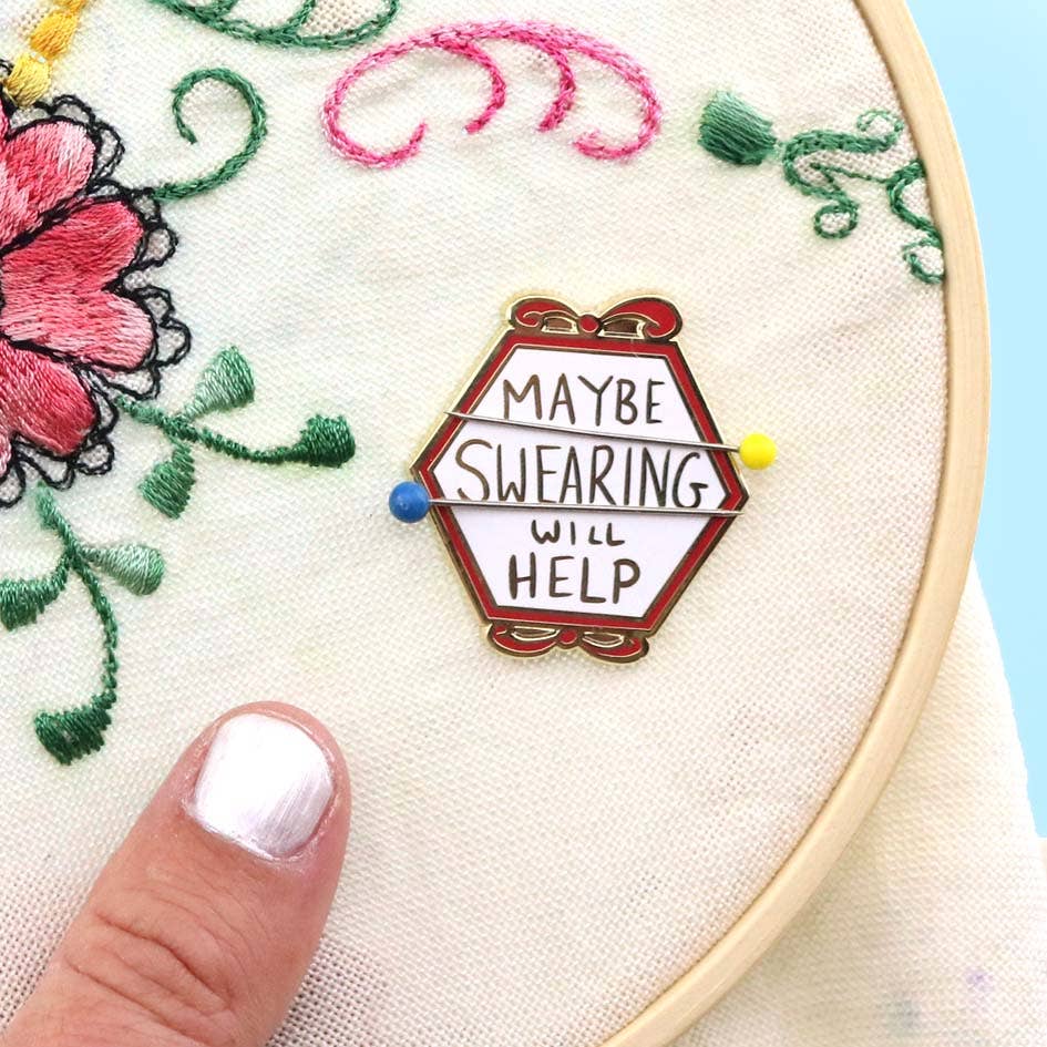 Maybe Swearing Will Help Needle Minder - homesewn