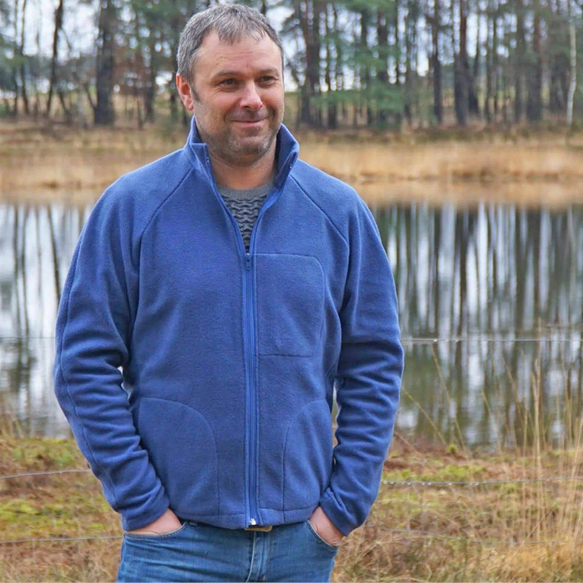 Men's Fleece jacket pattern PDF DOWNLOAD - homesewn