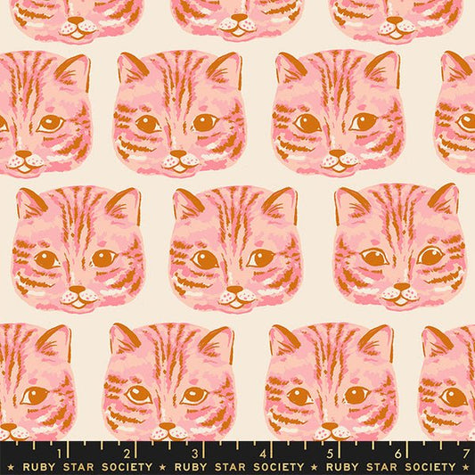 Meow Meow - Balmy Fabric - Reading Nook - homesewn