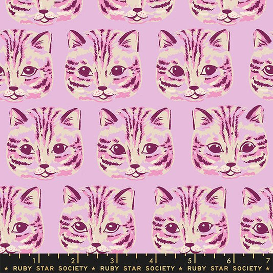 Meow Meow - Macaron Fabric - Reading Nook - homesewn