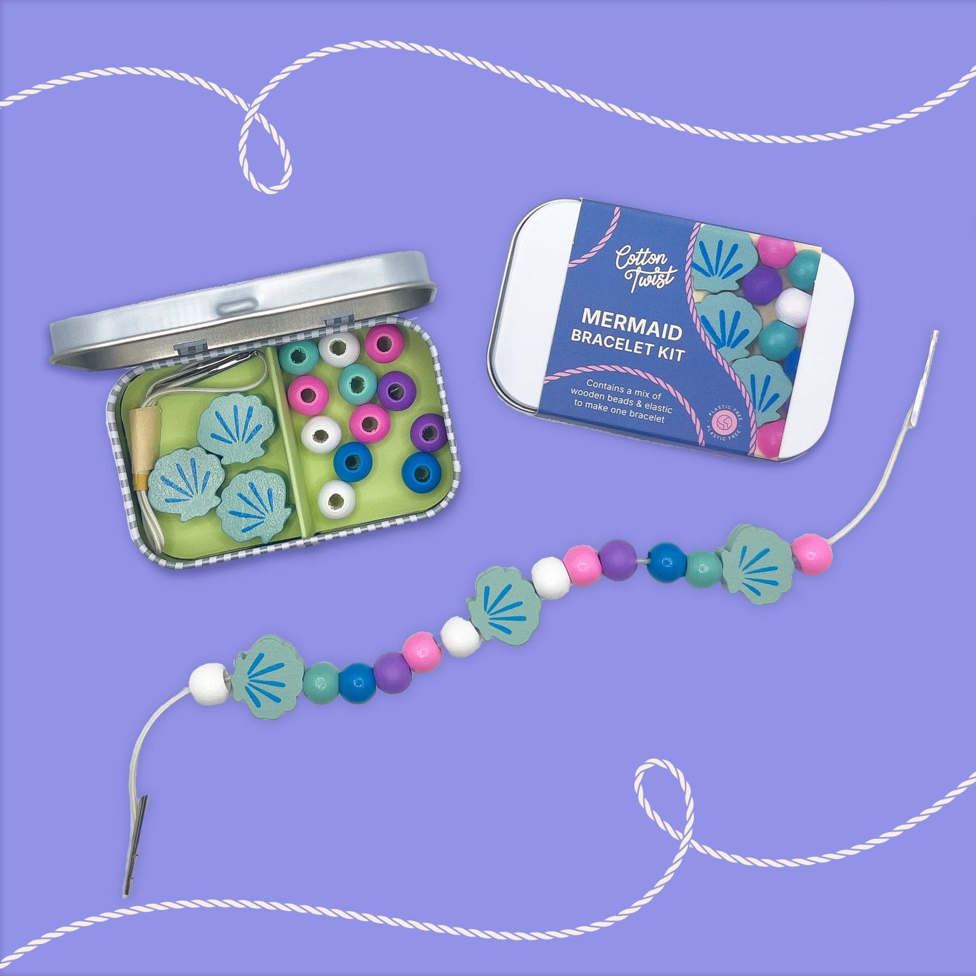 Mermaid Bracelet Gift Kit - homesewn