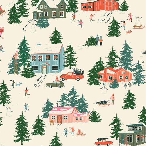 Merry Town - Christmas in the Cabin - homesewn