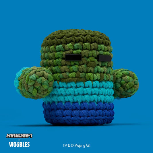 Minecraft Zombie Kit - Woobles Crochet Kit - homesewn