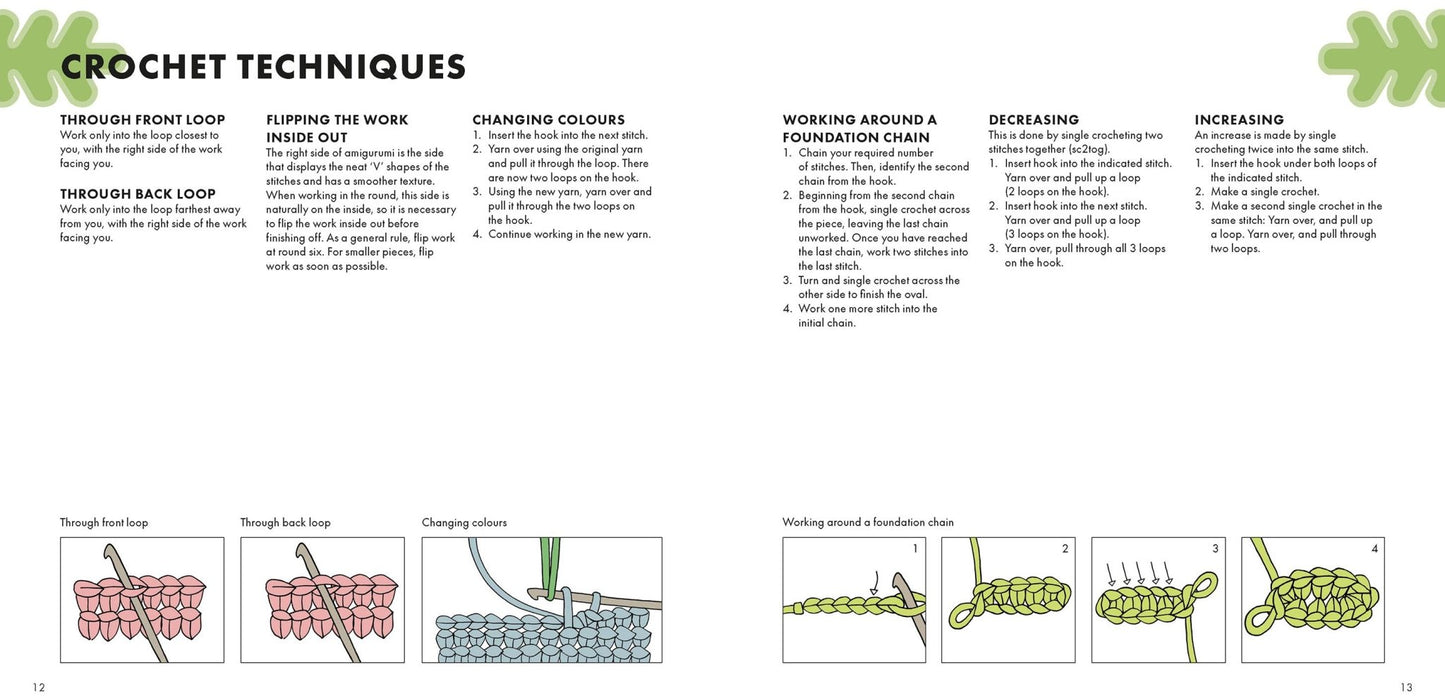 Mini Amigurumi Woodland - homesewn
