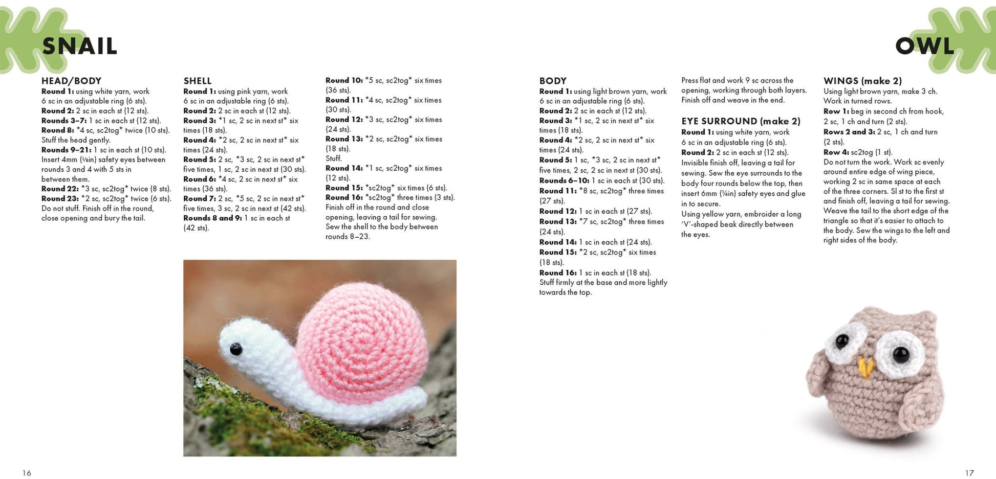 Mini Amigurumi Woodland - homesewn