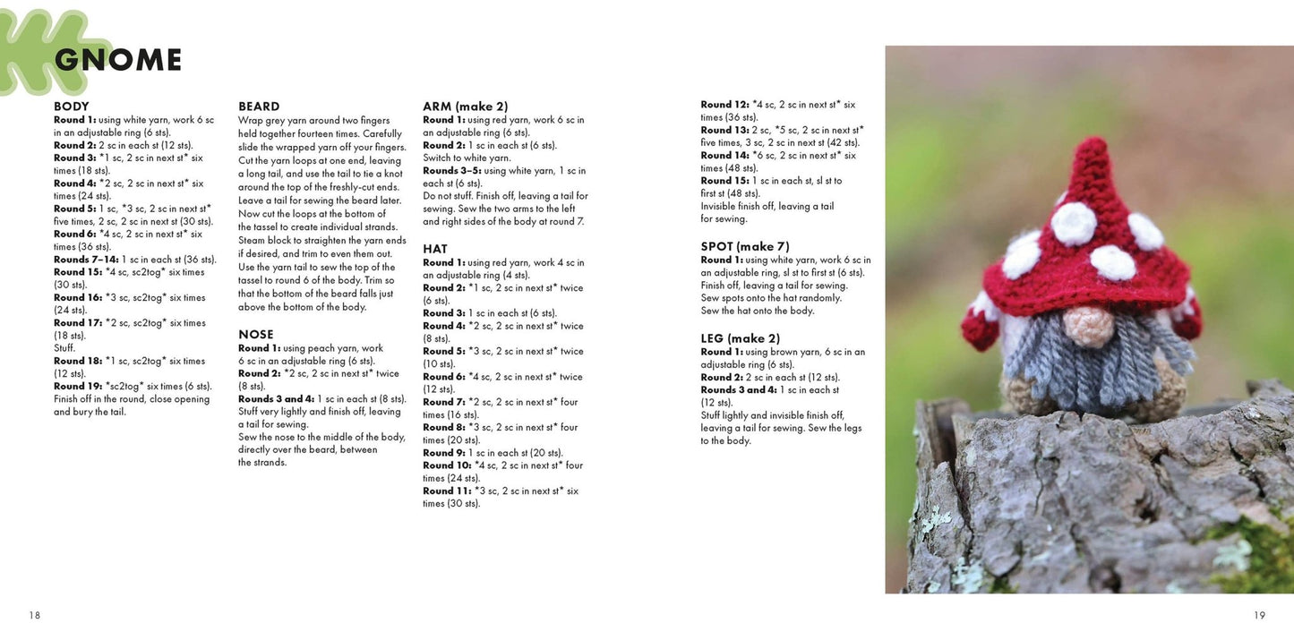 Mini Amigurumi Woodland - homesewn