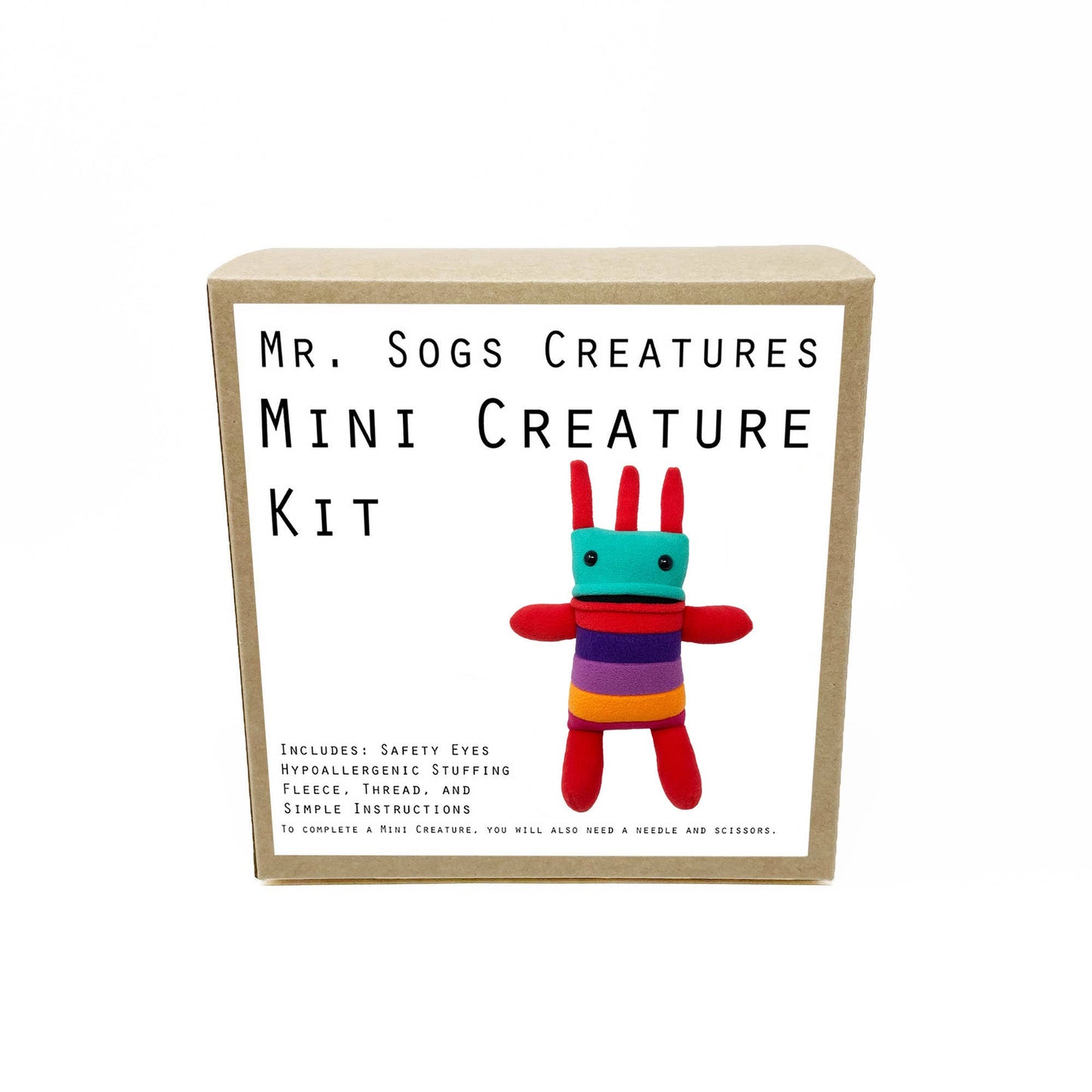 Mini Creature DIY Plush Sewing Kit - homesewn