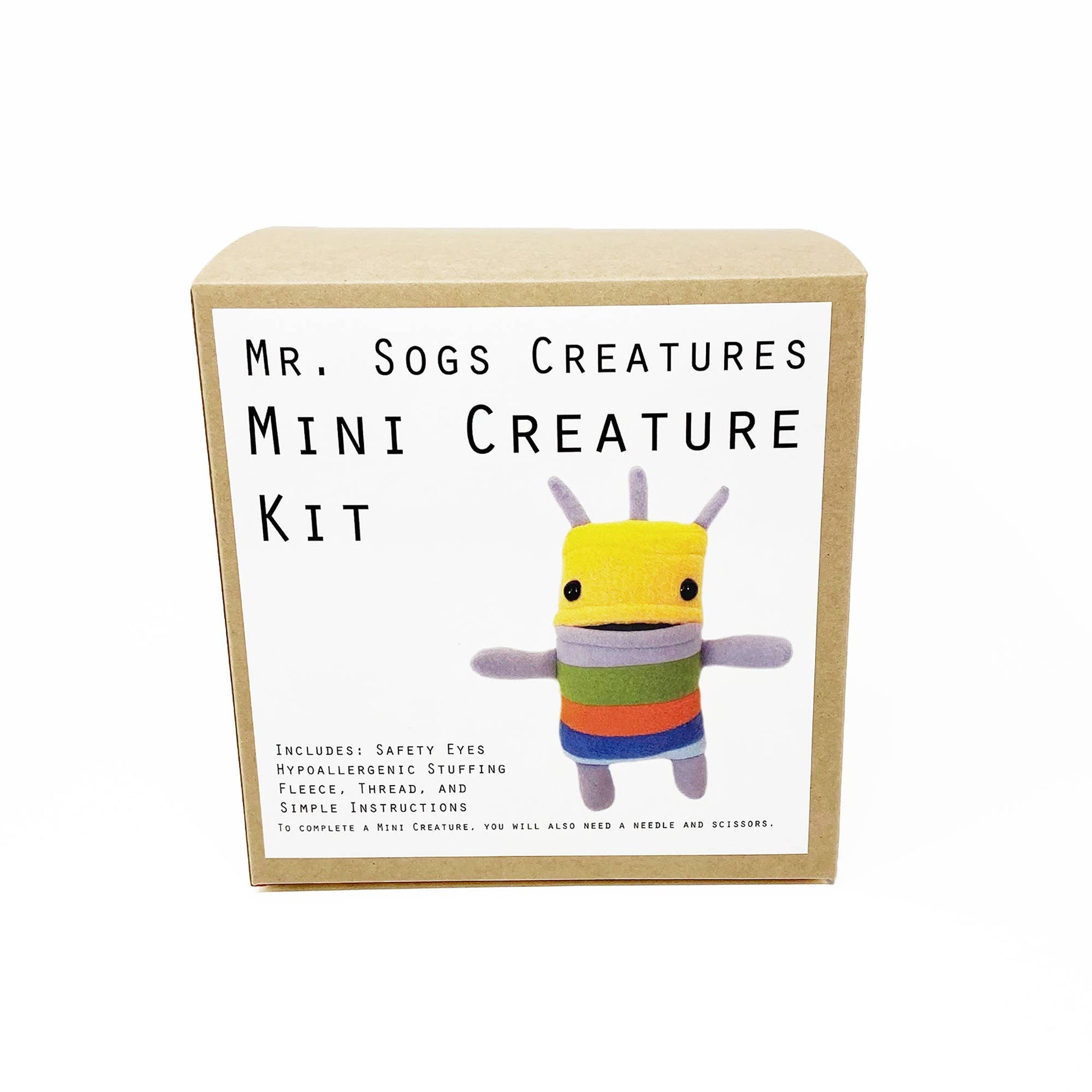 Mini Creature DIY Plush Sewing Kit - homesewn