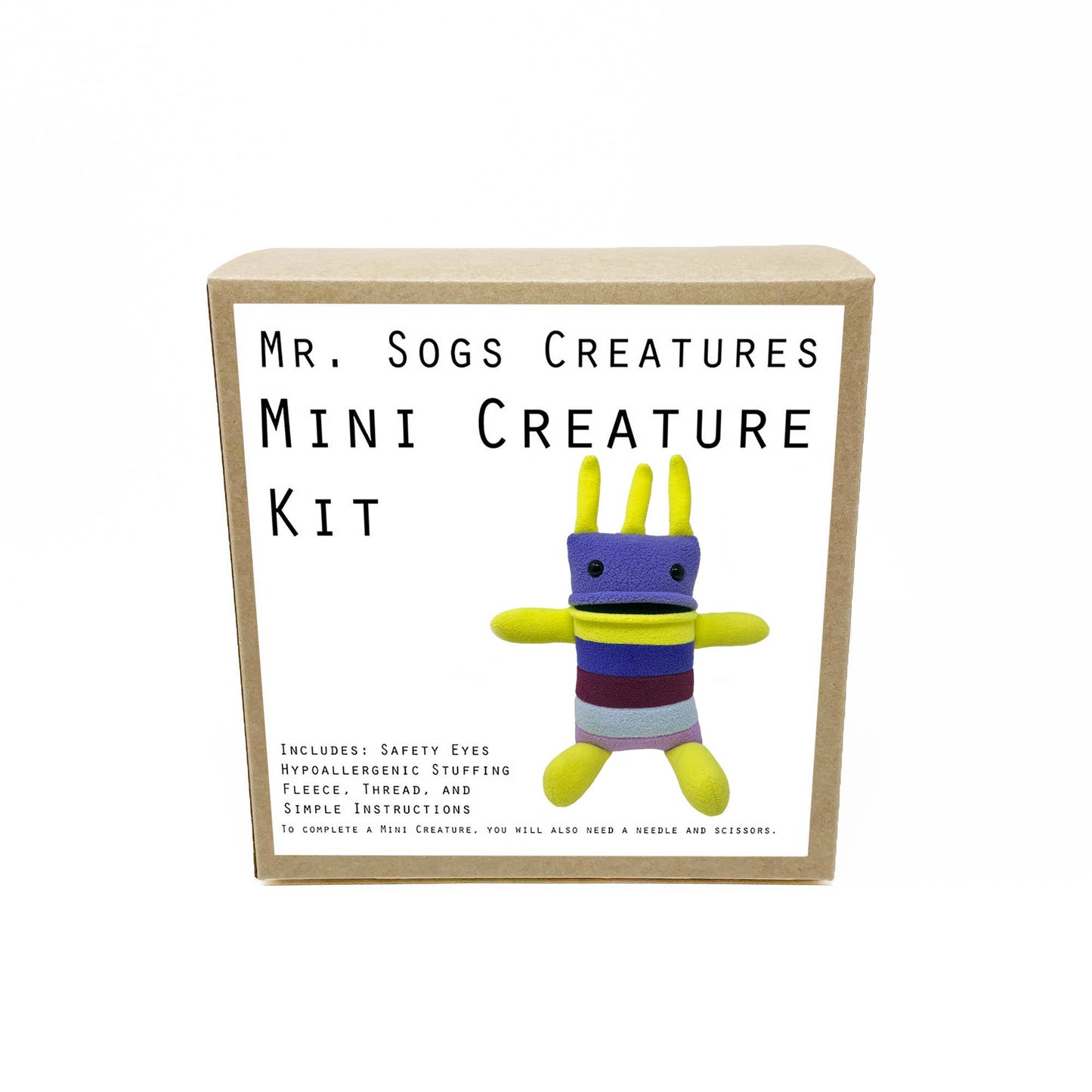 Mini Creature DIY Plush Sewing Kit - homesewn