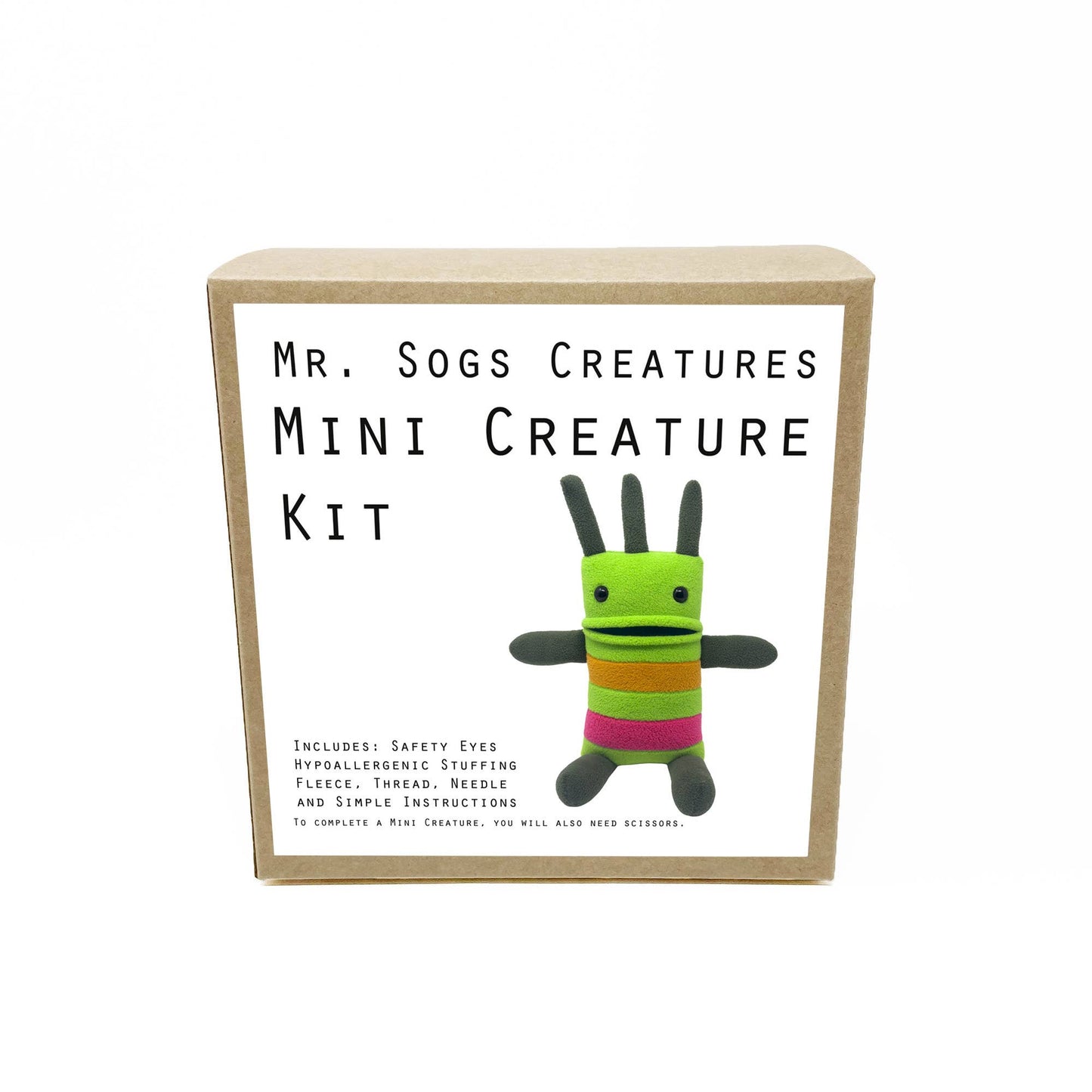 Mini Creature DIY Plush Sewing Kit - homesewn
