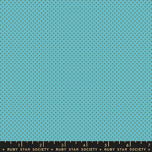Mini Dots - Turquoise - Catnap QUILTING COTTON/POPLIN - homesewn
