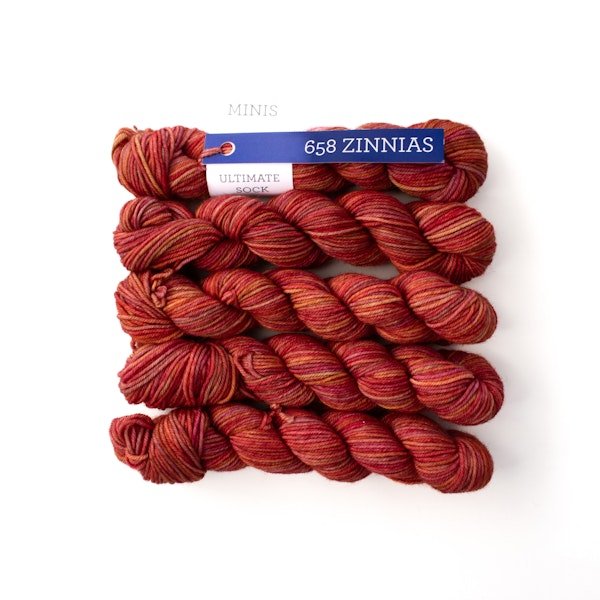 Mini Skeins Ultimate Sock - Fingering Weight Yarn - homesewn