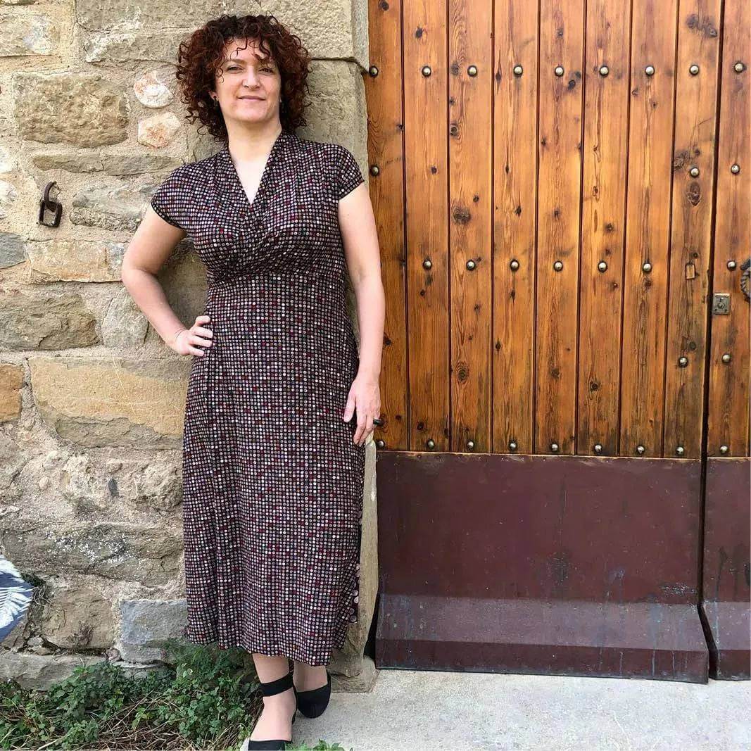 Mirri Wrap Dress Sewing Pattern - PDF DOWNLOAD - homesewn