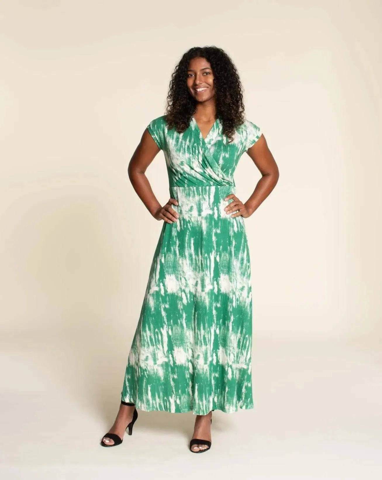 Mirri Wrap Dress Sewing Pattern - PDF DOWNLOAD - homesewn
