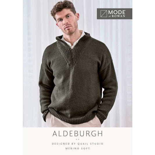 Mode Pattern - Aldeburgh Zipped Sweater - homesewn