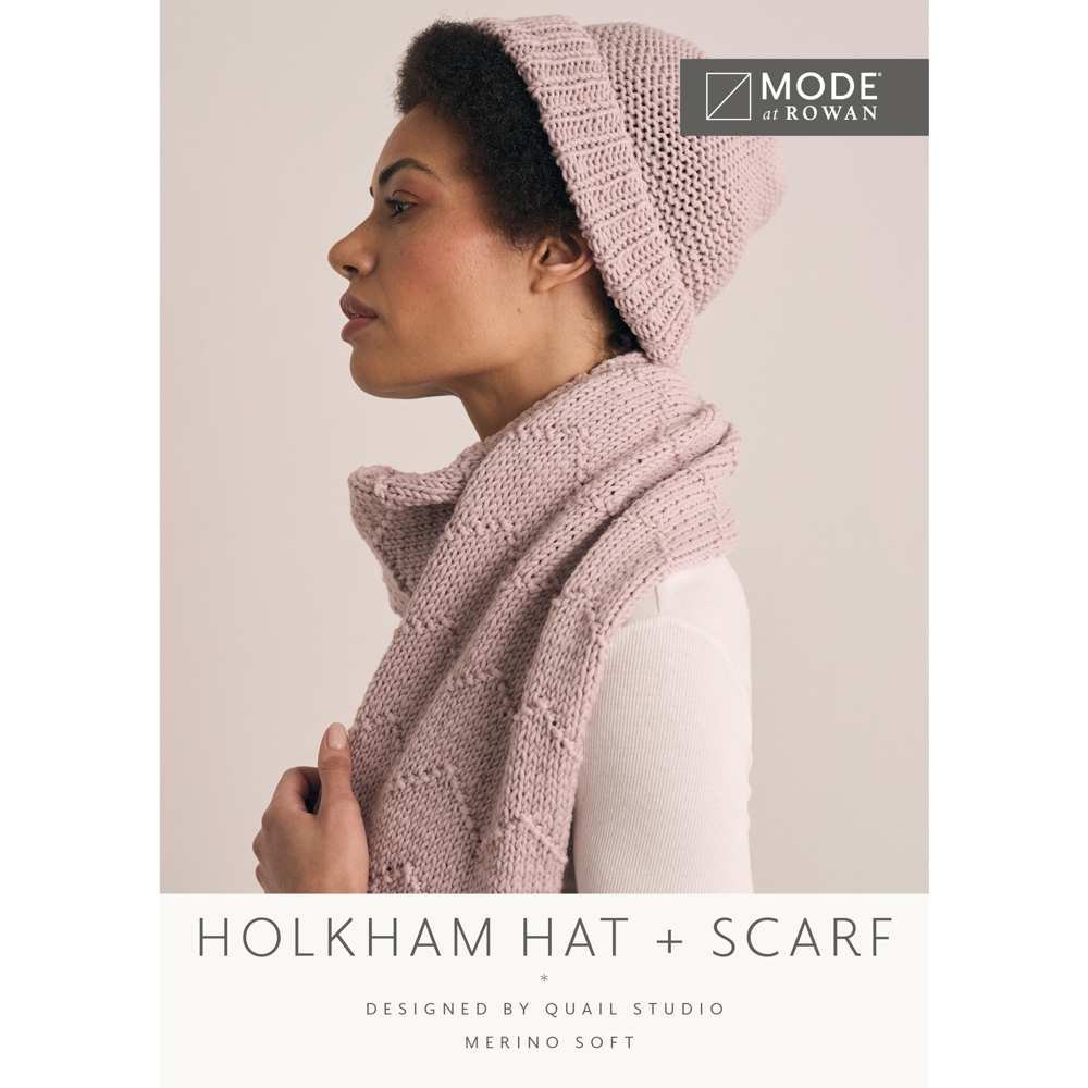 Mode Pattern - Holkhat Scarf & Hat Set - homesewn