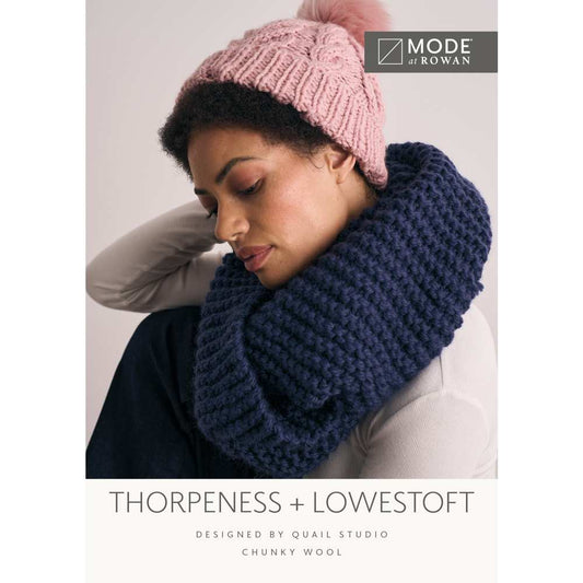 Mode Pattern - Lowestoft Snood & Thorpeness Hat Set - homesewn