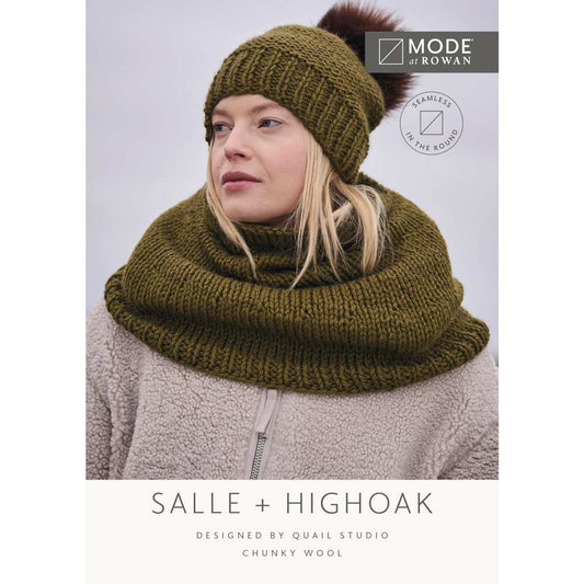 Mode Pattern - Salle Snood & Highoak Hat Set - homesewn