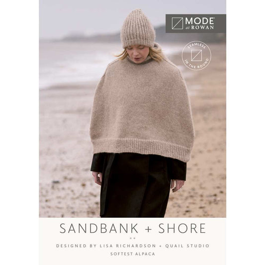 Mode Pattern - Sandbank Hat & Shore Shawl Set - homesewn