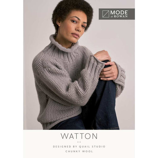 Mode Pattern - Watton Sweaterj - homesewn