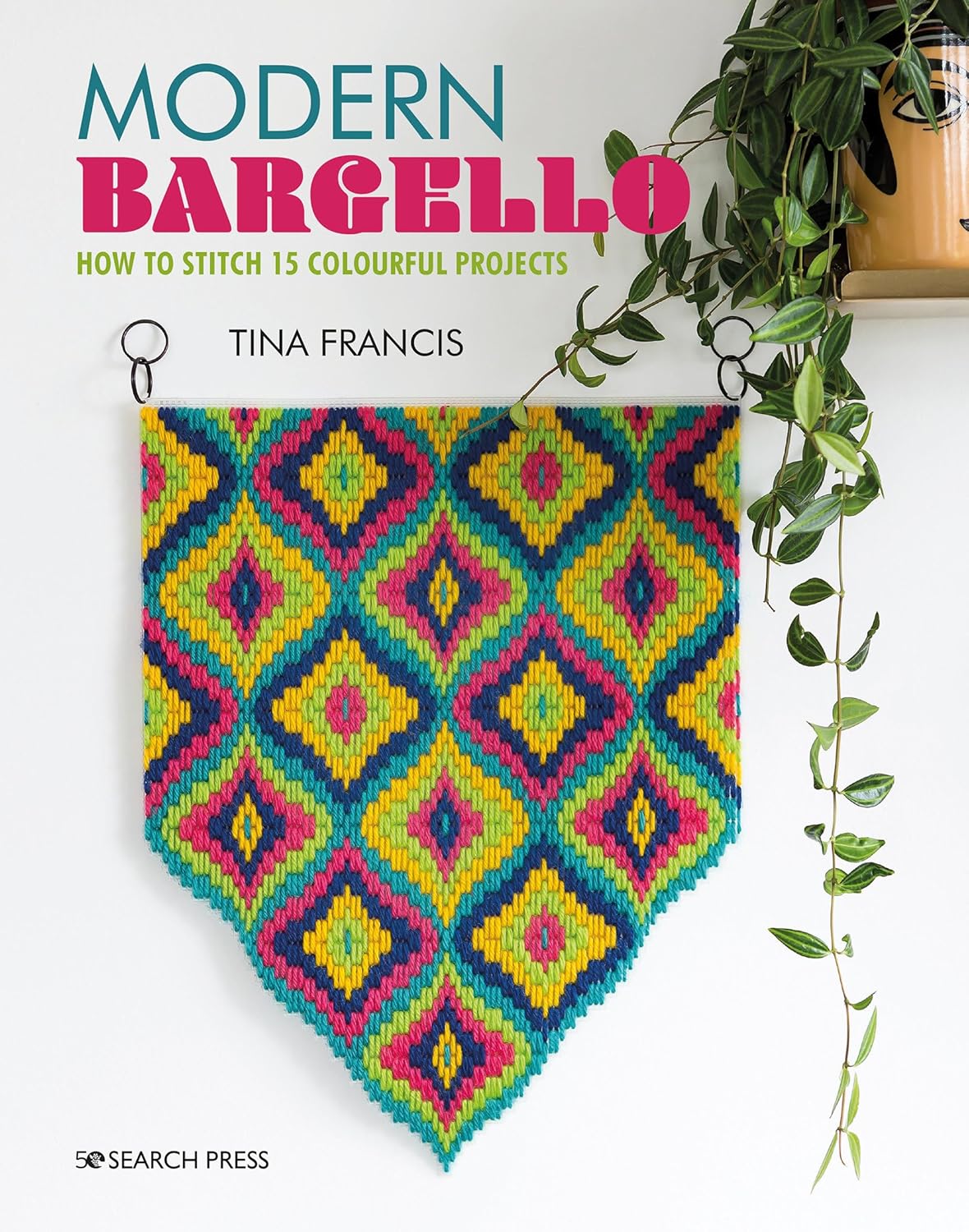 Modern Bargello - How to stitch 15 colourful projects Book - homesewn