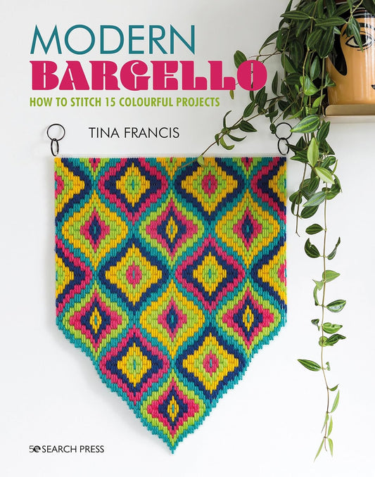 Modern Bargello - How to stitch 15 colourful projects Book - homesewn
