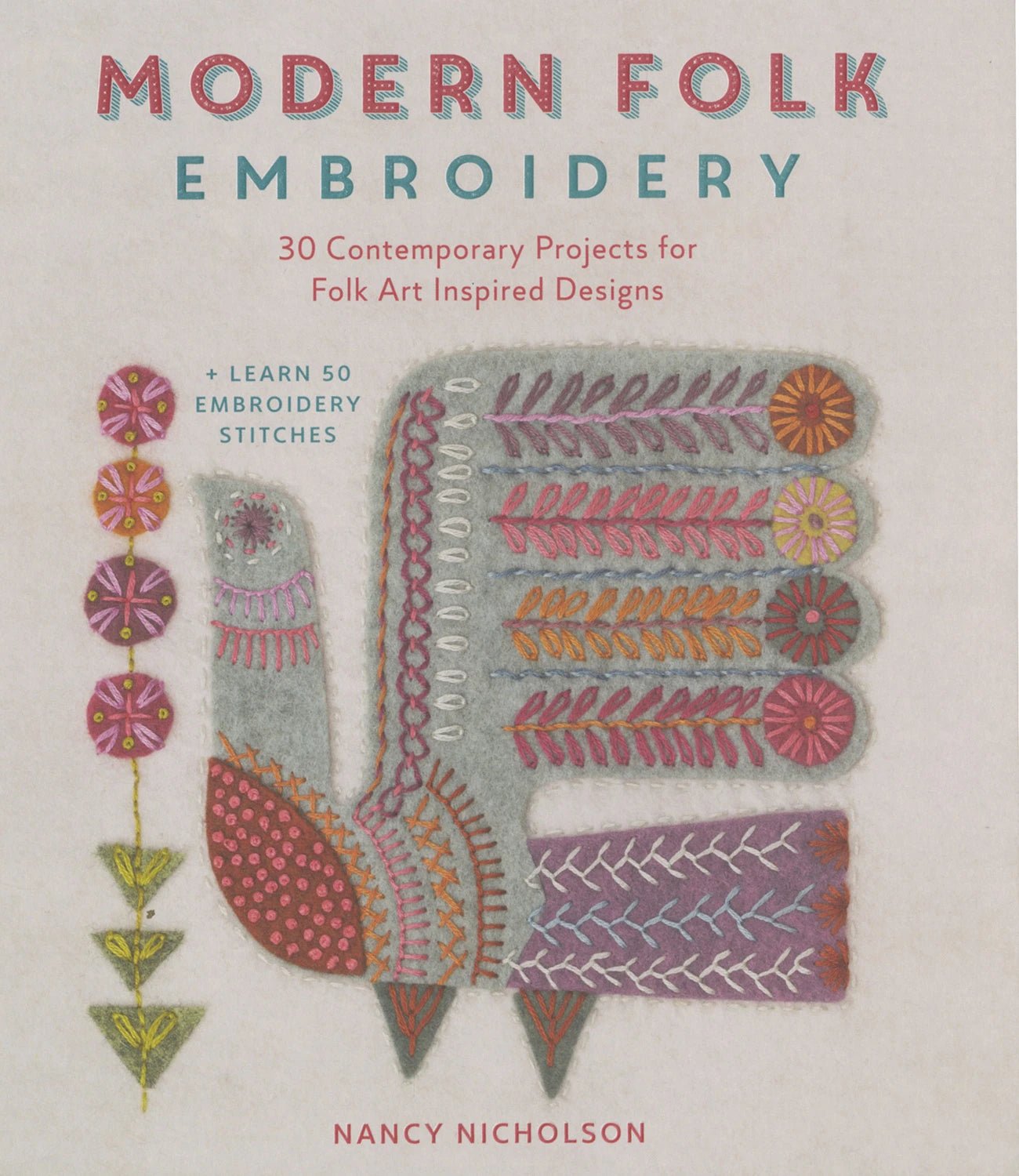 Modern Folk Embroidery - homesewn
