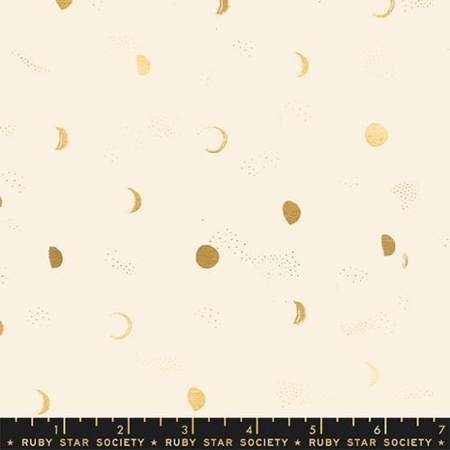 Moon Phase - Metallic Buttercream - Firefly - homesewn