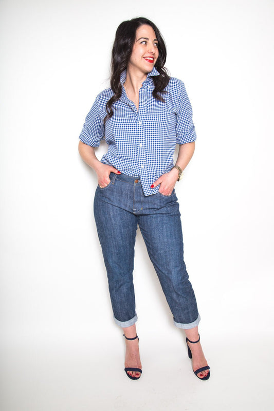 Morgan Jeans Pattern - PDF PATTERN - homesewn