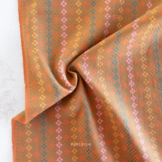 Mosaic in Amaretto - Lucky Loom - homesewn