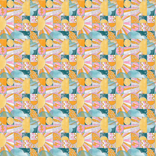 Mosaic Sunshine - Dreamscape - 90570 - 50 - homesewn