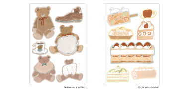 Sanby Multi Sticker Tobimatsu Shoichiro Swans and Sweets MLS-TS02