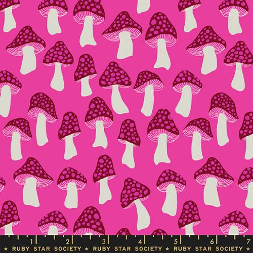 Mushrooms - Rose - Firefly - homesewn