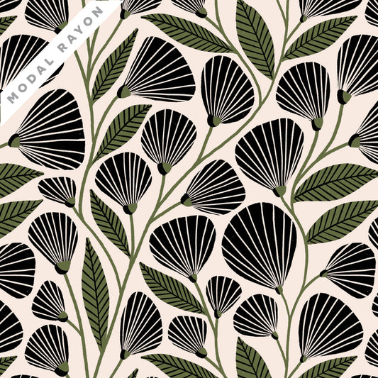 Nadine - Marsh Havens - Cloud 9 ORGANIC MODAL RAYON fabric - homesewn