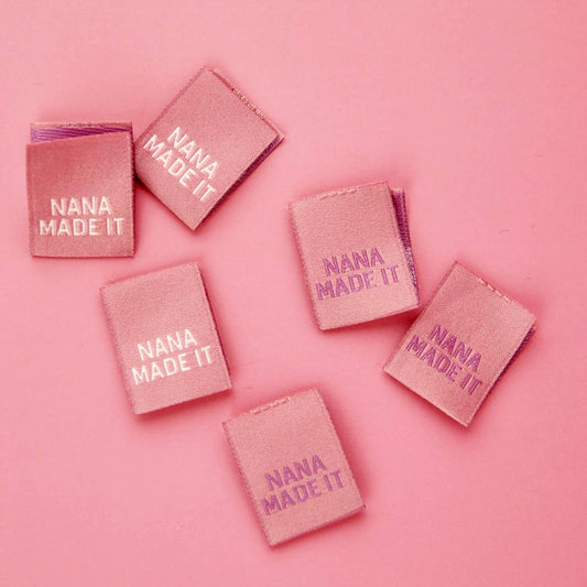 Nana Made It - Designer Woven Labels     - homesewn