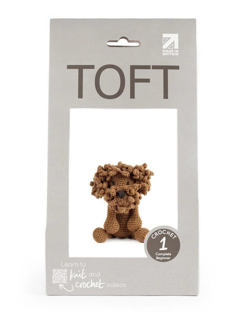 Napoleon the Labradoodle Crochet Kit - homesewn