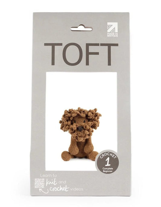 Napoleon the Labradoodle Crochet Kit - homesewn