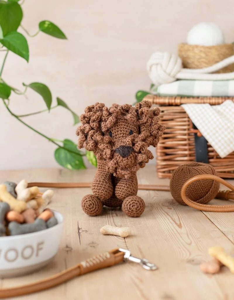 Napoleon the Labradoodle Crochet Kit - homesewn