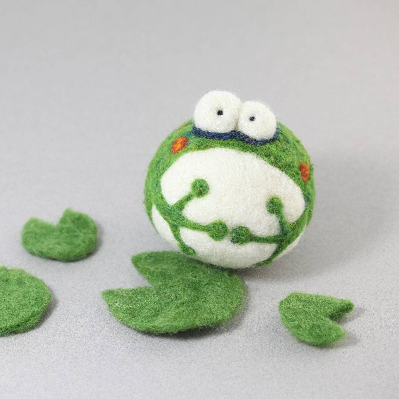 Needle Felting Frog Kit - homesewn