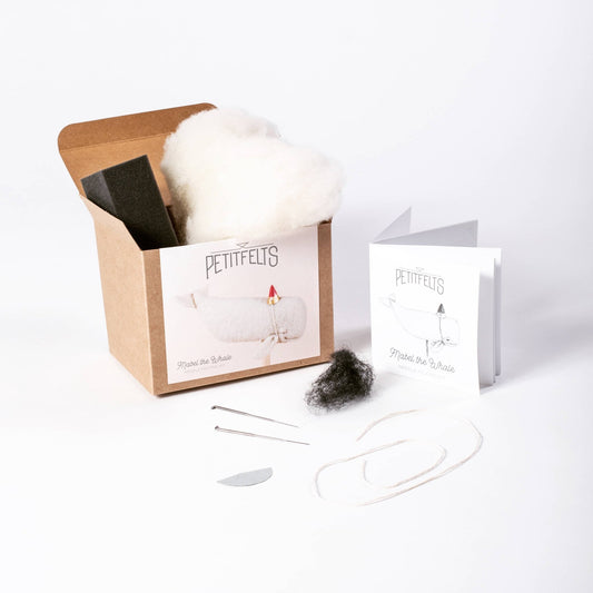 Needle Felting Kit - Whale - homesewn
